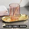 Vaso para enjuague bucal, Vaso simple para cepillado de dientes, Vaso creativo transparente personalizado para pareja, Vaso de plástico grueso para cepillo de dientes de uso doméstico
