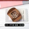 Presilha Horizontal Quadrada Oca de PC para a Parte de Trás da Cabeça, Pinça com Cinco Dentes, Presilha Superior Simples e Versátil para Cabelo, Presilha de Cabelo, Grampo de Cabelo Pinça Tubarão