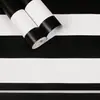 Papel Tapiz Recámara Autoadhesivo Sala de Estar Fondo Liso Pared Blanco y Negro Gabinete Dormitorio Papel Tapiz Autoadhesivo a Prueba de Humedad