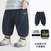 Pantalones Jogger de Mezclilla para Niño Kaka Panda Pantalones de Otoño para Niño Ropa de Otoño para Bebé Pantalones Largos Casuales para Niña de Primavera/Otoño