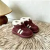 Botines para Bebé Niños 2026 Invierno Nuevos con Felpa Gruesa Zapatos de Algodón Calidez para Niños Bebés Niños Antipatadas Botas de Nieve