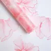 Papel para envolver flores al por mayor de comercio exterior transfronterizo, Papel Nosa, Material floral impermeable, Papel para envolver ramos, Papel para envolver flores