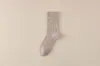 Calcetines de lana para mujer, engrosados y con forro polar para abrigar en otoño e invierno, de longitud media hasta la pantorrilla, absorbentes del sudor, color liso, estilo coreano, anti-pilling, calcetines Zhuji