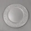 Plato de Carga de Plástico Estilo Europeo Fiesta de Banquetes Navideños Plato Decorativo Retro para Cena Plato para Frutas