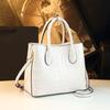 Bolso Tote 2026 Estilo Nuevo Elegante Patrón de Cocodrilo Piel Genuina Bolso de Mujer Hombro Único Cruzado Bolso de Mano Bolso para Mamá de Mediana Edad para Mujeres