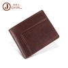 Billetera Corta de Piel Genuina para Hombre con Protección Rfid, Múltiples Ranuras para Tarjetas, Estilo Clutch, Venta al por Mayor para Negocios, Billetera Corta Estilo Vintage
