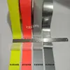 Película Reflectante de Transferencia Térmica Película de Grabado por Transferencia Térmica Ropa Ropa de Trabajo Ropa para Correr de Noche Rojo Banda de Prensa de Calor de Alta Temperatura