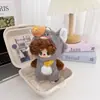 Conjunto de ropa para muñeca Labubu vintage de barbería, compatible con muñecas Labubu de 1ª, 2ª y 3ª generación, incluye un chal y una chaqueta de repuesto