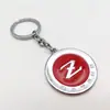 Chaveiro de metal modificado para carro JDM NOS HKS pingente de liga de zinco para Toyota Honda