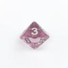 Dados acrílicos DND al por mayor juego de grupo de carrera enseñanza d10 juego de mesa 10 caras cuerpo COC patrón perla dados transparentes