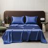 Exportación transfronteriza Amazon EE. UU. funda de edredón teñida de seda de imitación gorro de cama sábana funda de almohada juego de tres piezas juego de cuatro piezas
