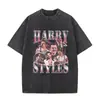 Tamanho Europeu TransfronteiriçoVintage LavadoHarry Sty Juntos Turnê 2026 Merch t