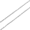 Paquete de 1 m de Cadenas de Acero Inoxidable con Piezas de Cola Grandes, Kit de Materiales para Accesorios de Joyería de Pulsera y Collar Hechos a Mano para Manualidades