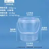 Barril de Plástico de Grado Alimenticio al por Mayor con Tapa Engrosada Sellado Transparente PP Empaque Barril Químico Barril para Polvo de Hielo de Leche para Frutas