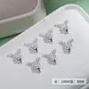 Accesorios Transfronterizos para Uñas Navideñas de Reno Serie de Animalitos Pequeños de Aleación de Dibujos Animados Decoración de Uñas Portátil Pequeños Accesorios Diamantes para Uñas