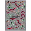 Adesivos de Nail Art para Halloween 2026 Abóbora Fantasma Gato Preto Caveira Morcego Teia de Aranha Fofo Infantil Festival