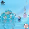 Aifuluo Serie Original de Buena Suerte Cuentas de Amazonita Plata de Ley S925 Cuentas Sueltas Accesorios para Joyería DIY Combinación