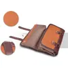 Bolsa de higiene pessoal de PU à prova d'água personalizada transfronteiriça, bolsa de cosméticos dobrável, bolsa de cosméticos com várias abas, bolsos para calças, bolsa de cosméticos para cuidados pessoais