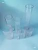 Tubo Transparente con Sello a Prueba de Fugas, Botella para Cultivo de Plantas Verdes en Agua, Tubo Decorativo para Arreglos Florales, Cubierta Antipolvo para Jarrón, Cilíndrico y No Fácil de Romper