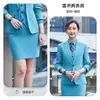 Jaqueta de terno feminina estilo coreano para o trabalho, mesmo modelo, roupa formal, quatro estações, roupa profissional, terno masculino, departamento de vendas de banco, roupas de trabalho