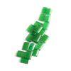 Calcedonia Ágata Verde Natural Personalizada Forma de Puente Cabujón Piedra Suelta Redonda Trébol de Cuatro Hojas Accesorios de Joyería DIY