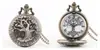 Reloj de Bolsillo de Cuarzo al por Mayor Estilo Pastoral Retro Romano Hueco Reloj de Bolsillo Accesorios para Ropa de Hombre y Mujer Reloj de Cuarzo