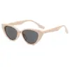 Gafas de sol para hombre 2022 Nuevas Gafas de sol de PC Ojo de Gato Personalizadas de moda europea y americana Gafas de sol de Pasarela Gafas de sol Versátiles