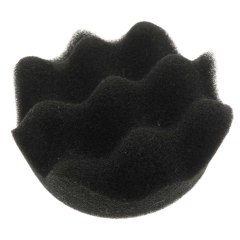 3寸混合型抛光海绵20件套3寸黑波