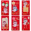 Venta al por mayor de fabricantes Gran cantidad Sobres Rojos de Alta Gama Creativos Feliz Año Nuevo Bodas Sobres Rojos Festival de Primavera Auspiciosos y Prósperos Saludos de Buena Fortuna Venta al por mayor