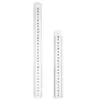 Régua de Liga de Alumínio Régua para Estudante Régua com Escala Dupla Face 20 cm 30 cm Papelaria de Escritório Multifuncional Disponível
