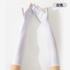 Guantes de Protección Solar sin Dedos para Mujer, Mangas Largas de Hielo para Ciclismo Bicicletas Eléctricas, Mangas Finas de Verano para Conducir, Mangas Abullonadas con Muñeca Abierta