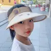 Sombrero de protección solar para bebés y niños, de verano, anti-UV, de ala ancha, para niños y niñas, para actividades al aire libre