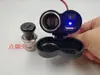 Acessórios de modificação para motocicleta carregador USB 2.1 à prova d'água para celular porta-isqueiro fonte de alimentação de carregamento para carro GPS 12V