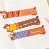 Regla Marcador Magnético de Cachorro de Dibujos Animados para Estudiantes, Linda y Atractiva, Regla Flexible, Regla de Forma Especial, Regalo para Niños