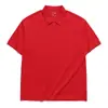 Camisa polo escolar unisex de manga corta con cuello para uniforme de campus y clase, bordado e impresión de logo personalizado, camisa cultural con cuello