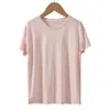 Camiseta Fina Infantil Verão Manga Meia Manga Top Externo Respirável Estilo Família Meninos e Meninas Camiseta de Verão Nova