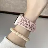 Pijama de Dibujos Animados Kt Adecuado para Apple Watch Iwatch11 Correa Grabada de Dos Tonos Generaciones 1-10 Banda de Muñeca de 41/49mm