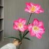 Tulipán 3D tela de seda nuevo boda salón de bodas fondo principal flor de bienvenida globo decoración de fiesta flor artificial flor de comercio exterior