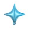 Nuevo globo pequeño de aluminio de 10 pulgadas con forma de estrella de cuatro puntas, película de aluminio, globo decorativo para fiesta de cumpleaños, globo pequeño de estrella de cuatro puntas de 9 colores