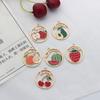 Accesorios de Joyería Pequeños Estilo Chanel al por Mayor Transfronterizos, Joyería Hecha a Mano DIY con Temática de Frutas, Accesorios de Joyería DIY Esmaltados de Alta Calidad