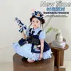 Vestido de Verano para Niña Judy Conejo Disfraz de Policía Verano Infantil Lolita Bebé Delgado Vestido de Princesa