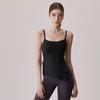Traje de Yoga Plisado Unilateral Desnudo Top Deportivo Ajustado con Aberturas a Ambos Lados Ropa Interior Deportiva de Una Pieza Camisola Chaleco