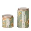 Nuevo Té de Primavera Té Verde Longjing Té de Flor Jinjunmei Estándar Lata Redonda de Papel Sellada Vacía Paquete de 0.1kg 0.15kg Lata para Té