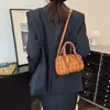 Gutikou 2025 Verano Nuevo Explosiones en Vivo Estampada Boston Moda de Alta Gama Bolso de Mano Cruzado al Hombro para Mujer