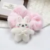 Linda Banda para el Cabello de Peluche de Dibujos Animados Tocado para Muñeca DIY Accesorios para el Cabello Hechos a Mano Banda Elástica Alta Regalos Pequeños Venta al por Mayor