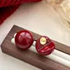 Brincos de Pérola Minimalistas para Mulheres, Novo Estilo Quente Outono e Inverno, Brincos Elegantes e Versáteis Atacado