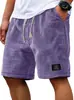 2026 Nuevos Pantalones Cortos Casuales de Waffle Transfronterizos para Hombre Verano Sueltos Transpirables Pantalones de Cinco Puntos Estilo Americano Ropa Moderna para Hombre