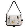 Bolso Bandolera Multifuncional para Hombre de Estilo Japonés Transfronterizo de Gran Capacidad Bolso de Hombro para Mujer 2025 Nuevo Bolso de Negocios Sencillo Bolso de Moda