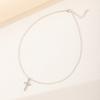 Colgante de Cruz de Diamantes de Aleación al por Mayor Joyería Transfronteriza Europea y Americana Collar Geométrico Versátil para Mujer Collar con Forma de Animal Serpiente