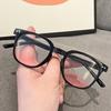 Nuevo Marco de Gafas Rosado de Moda para Mujer, Celebridad de Internet, Sencillo, Artefacto para Selfies, Miopía, Gradiente Rosa, Joker, Gafas de Marco Pequeño